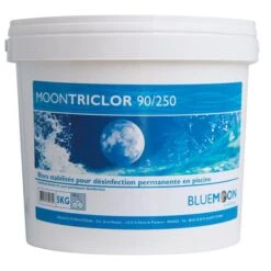 Galets Chlore Pour Piscine MOONTRICLOR Seau 5 Kg