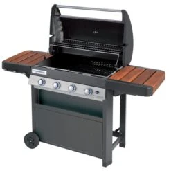 Barbecue Gaz SERIE 4 CLASSIQUE WOODY L PLUS H.110,6cm L141cm L.64,2cm