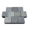 Pavé DES ANDES Bosselé 12x12cm Ep.6cm Nuancé Gris -Construction Matériaux Magasin Photo 1022789