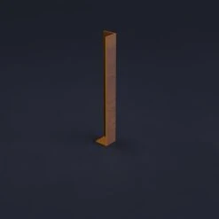 CACHE ANGLE EXTERIEUR 90° CHENE DORE RCAD3C H30