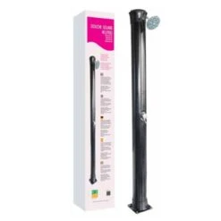 Douche Solaire Aluminium Noir Pour Piscine 40 L