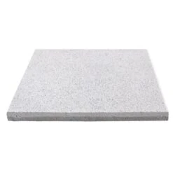 Dalle ECLAT Pressée Sablée 50x50cm Ep.40mm Blanc