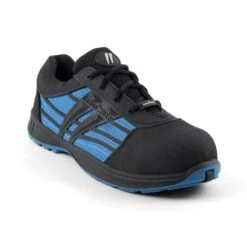 Chaussures De Sécurité Basses PLUTON Noir/bleu S1P SRC T.45
