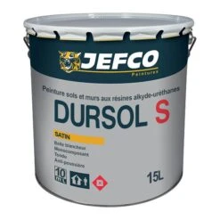 Peinture Alkyde DURSOL S Sols Et Murs Blanc 1l