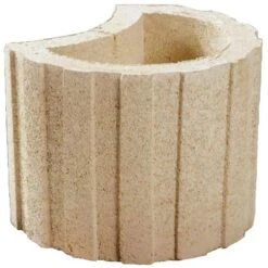 Bloc De Soutènement MINITALUDECOR Ø32cm Crème H.24cm