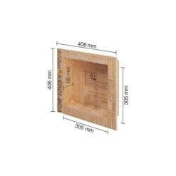Niche Préformé KERDI-BOARD-N Murale 305 305mm H.305mm 8,9mm Ep.12,5mm
