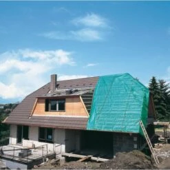 Bâche PE DELTA-PLAN 2000 Renforcée Pour Couvreurs 6x10m