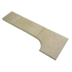 Margelle Droite Plate CALCARA/ARDELIA 32x60cm Ep.35mm Ivoire