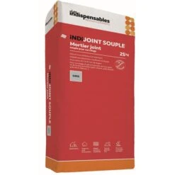 Mortier Joint INDIJOINT SOUPLE Gris Sac 25kg