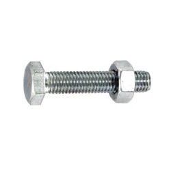 Boulon Tête Hexagonale Acier Zingué Ø8x40mm Vybac 40