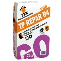Mortier Réparation TP Répar R4 Gris Fibré Sac 25kg