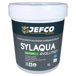 Peinture Velours SYLAQUA EVOLUTION Blanc 4L