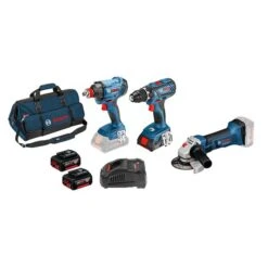 Perceuse-visseuse GSR18V-28 +GBH 18V-21+GWS 18V-LI+2 Batt.+chargeur+sac