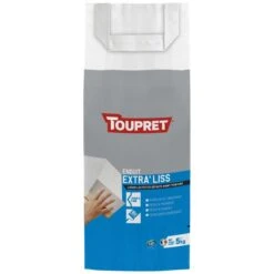 Enduit De Lissage Intérieur Poudre Blanc 5kg