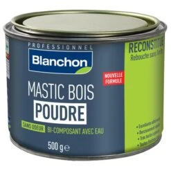 Mastic Bois De Rebouchage Poudre Chêne Rustique 500g