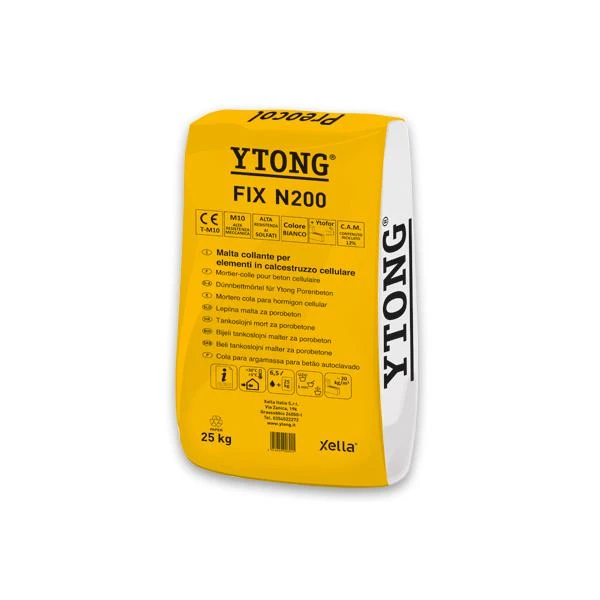 Mortier Colle Béton Cellulaire YTONG FIX Sac 25kg 3 Mortier Colle Béton Cellulaire YTONG FIX Sac 25kg