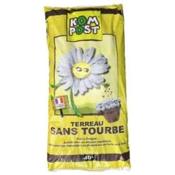 Terreau Sans Tourbe Sac 40 L