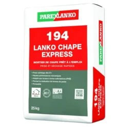 Mortier Pour Chape Légère 194 LANKO EXPRESS Sac 25kg