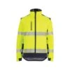 Blouson Haute Visibilité SHERPA SOFTSHELL Jaune Fluo/marine T.XL