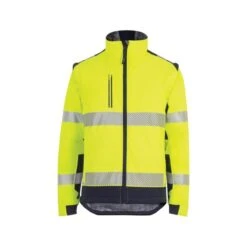 Blouson Haute Visibilité SHERPA SOFTSHELL Jaune Fluo/marine T.XL