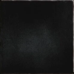 Faïence INSPIRATION ZELLIGE Noir Carbone Brillant 10,8x10,8cm Ep.10mm