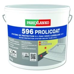 Système De Protection à L’eau Sous Carrelage PROLICOAT 596 Seau 20kg