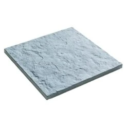 Dalle PIERRE DU LOT Structurée 50x50cm Ep.25mm Gris Nuancé