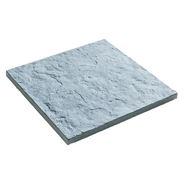 Dalle PIERRE DU LOT Structurée 50x50cm Ep.25mm Gris Nuancé 3 Dalle PIERRE DU LOT Structurée 50x50cm Ep.25mm Gris Nuancé