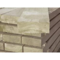 Poutre Sapin/épicéa Traité Incolore Classe 2 120x240mm 6,50m