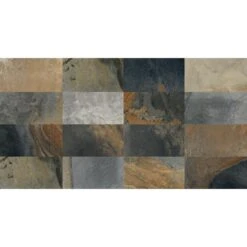 Carrelage Terrasse BALI Polychrome 60,4x90,6cm Ep.10mm