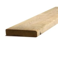 Lame Terrasse Pin Europe Centrale Autoclave Vert Lisse 27x145mm 4,50m