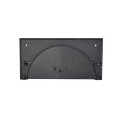Façade Porte En Fonte Double Battant Pour Four à Bois 30x60cm