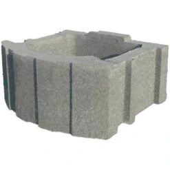 Bloc De Soutènement TALUROC Gris 55x50cm H.24cm