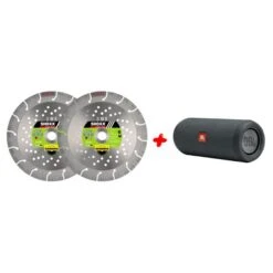 Disque Diamant SHOXX BMX AL25,4 Ø350mm Pack 2 + ENCEINTE JBL FLIP