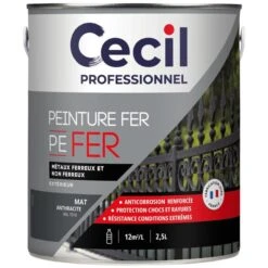 Peinture Antirouille PE FER Anthracite 2.5L