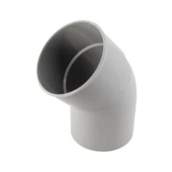 COUDE PVC33 45DG MF GRI CT4GT