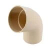 Coude Mâle/femelle PVC Ø100 67° Dev33 Sable UCT6GTS