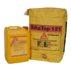 Mortier Imperméabilisation SIKATOP 121 SURFACAGE Blanc R4 Kit 26.75kg