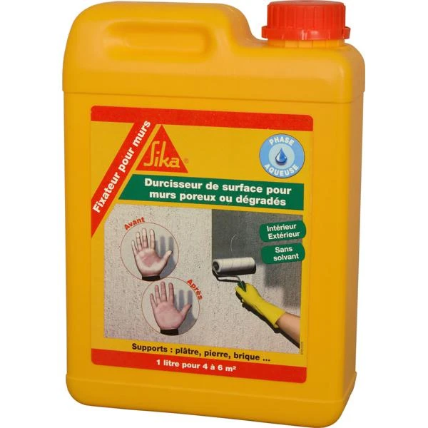 Durcisseur De Surface FIXATEUR POUR MURS Bidon 2L 3 Durcisseur De Surface FIXATEUR POUR MURS Bidon 2L