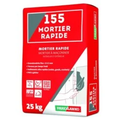 Mortier à Maçonner 155 MORTIER RAPIDE Sac 25kg
