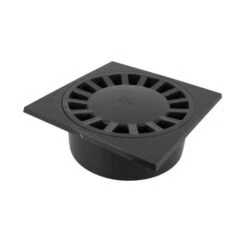 SIPHON De Cour PVC GRIS FONCE SC891 25x25cm