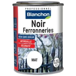 Peinture Antirouille Fer Mat Noir Cartouche(s) 250ml