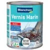 Vernis Bois MARIN Intérieur/extérieur PU Phase Aqueuse Brillant 1L -Construction Matériaux Magasin Photo 337172