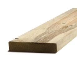 Lame Terrasse Pin Traité CL4 Vert Striée 27x145mm