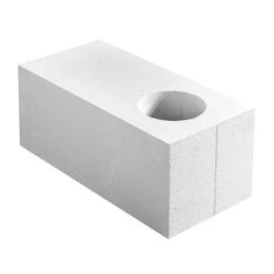 Bloc Angle Béton Cellulaire THERMO 30 Chaînage Vertical 30x25x62,5cm