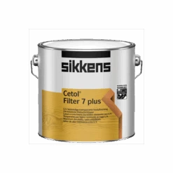 Lasure De Finition CETOL FILTER 7 PLUS Alkyde Satinée Chêne Foncé 1L