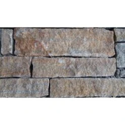 Pierre Naturelle LUSERNE Barrette Dorée Ep.60/80mm