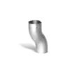 Contre Coude Arrondi Galva Ø80mm