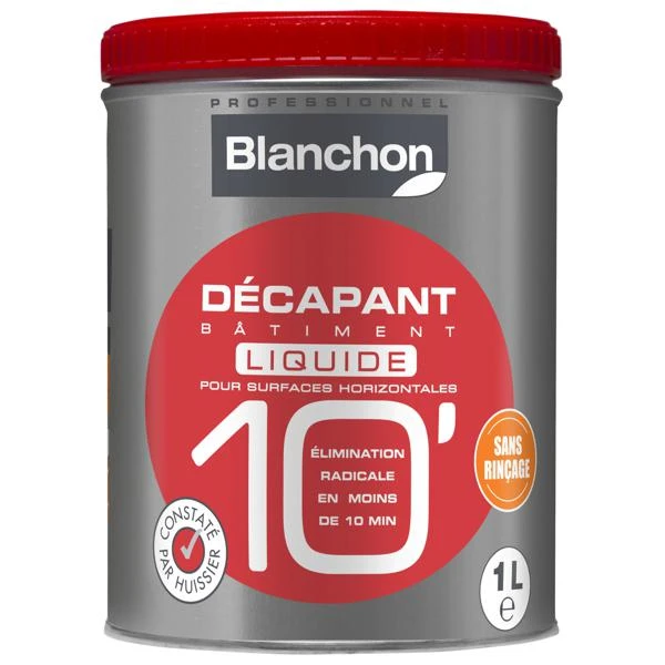Décapant Bâtiment Sans Rinçage 10 Minutes Bidon(s) 1L 3 Décapant Bâtiment Sans Rinçage 10 Minutes Bidon(s) 1L