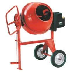 Bétonnière électrique 165L Monophasée Lescha SM165S 86Kg